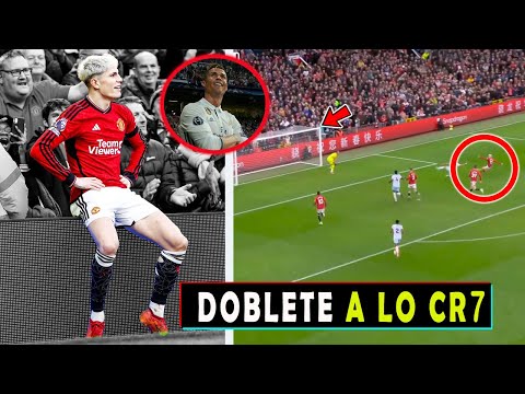 ASI REACCIONA PRENSA EUROPEA a DOBLETE de GARNACHO a lo CR7 MANCHESTER UNITED vs WEST HAM