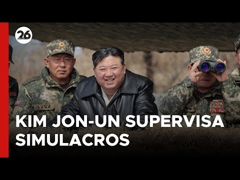 COREA DEL NORTE | Kim Jon-un supervisó simulacros de guerra