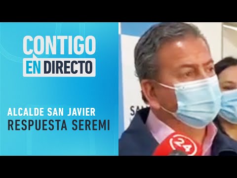 Seremi de Salud RESPONDIÓ a alcalde de San Javier por caso variante Delta - Contigo en Directo
