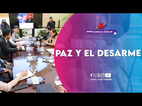 Nicaragua sostiene reunión con delegación de Asociación del Pueblo Chino para la Paz y el Desarme