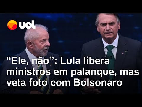 Lula libera ministros em palanque, mas veta foto com Bolsonaro: 'Ele não'; Reinaldo Azevedo comenta