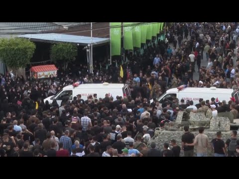 Blast heard near site of Beirut funeral for people killed in pager explosions