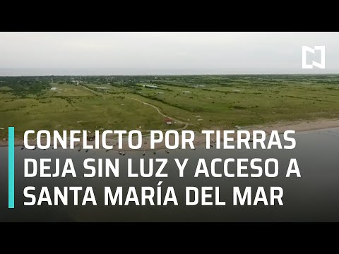 Pobladores de San Mateo del Mar dejan sin luz y acceso a Santa María del Mar, en Oaxaca - En Punto