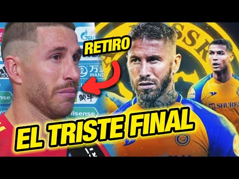 SERGIO RAMOS DISCRIMINADO como CRISTIANO RONALDO SE RETIRA de la SELECCIÓN e IRÁ al AL NASSR con CR7