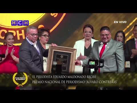 CPH entrega Premio Nacional de Periodismo Álvaro Contreras al director de HCH, Eduardo Maldonado