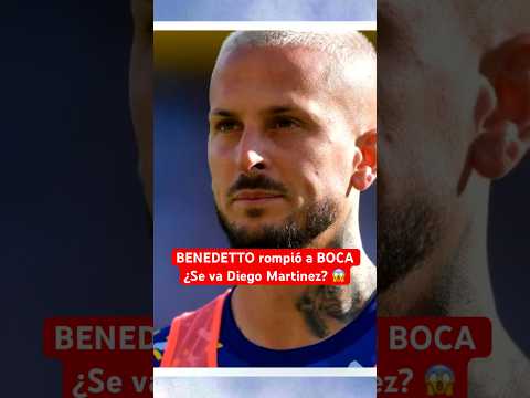 CAOS en BOCA por pelea entre BENEDETTO y DIEGO MARTÍNEZ | #BocaJuniors #FutbolArgentino #Argentina