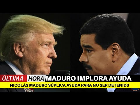 ? Nicolás Maduro IMPLORA AYUADA a países del mundo para NO SER ARRESTADO por EEUU