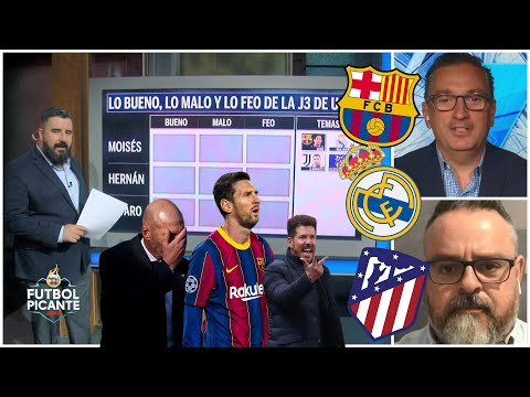 CHAMPIONS Messi, Real Madrid y Atlético de Madrid: ¿Lo bueno, lo malo y lo feo | Futbol Picante