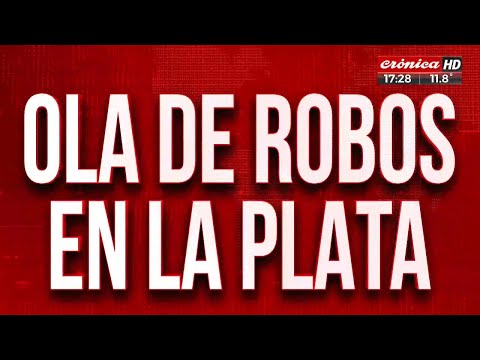 Ola de robos en La Plata: comerciantes hartos de la inseguridad