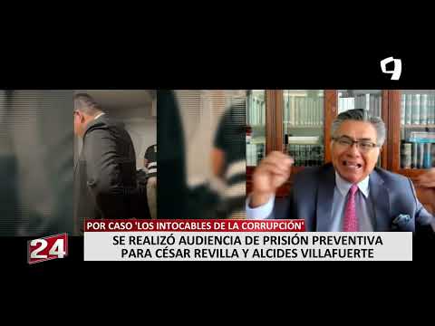 César Nakazaki: Caso 'Los Intocables de la Corrupción' podría llevar a juicio oral a Martín Vizcarra