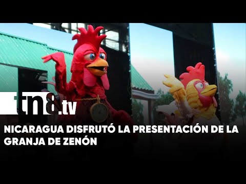 Familias de Nicaragua disfrutaron del show de la Granja de Zenón