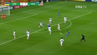 ملخص مباراة أمريكا وأوكرانيا – كأس العالم للشباب