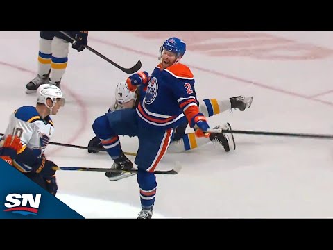 Oilers Connor Brown Bangs Home A Go-Ahead Backhand With 20 Seconds On The Clock