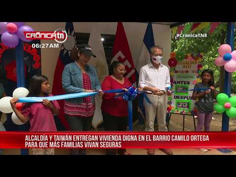 Vivienda digna para Doña Fanny en el barrio Camilo Ortega – Nicaragua