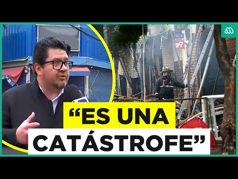 Es una catástrofe: Las millonarias pérdidas tras voraz incendio que afectó al Barrio Meiggs