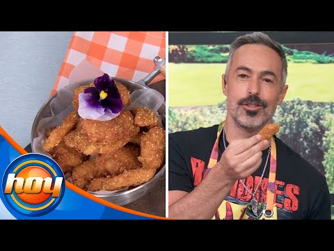 El chef Mariano Sandoval prepara un rico Pollito crunchy-queso | Programa Hoy