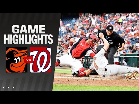 Orioles vs. Nationals Game Highlights (5/8/24) | MLB Highlights