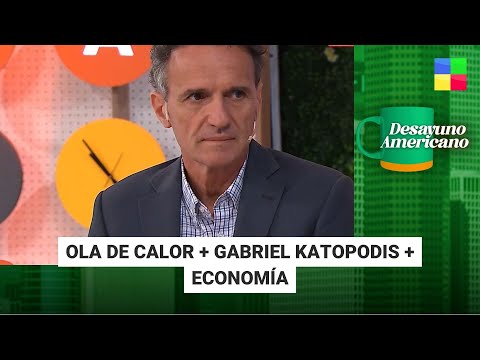 Gabriel Katopodis + Ola de calor + Economía #DesayunoAmericano | Programa completo (30/01/24)