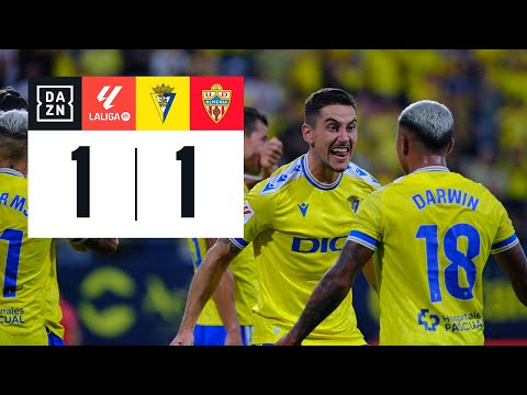 Cádiz CF vs UD Almería (1-1) | Resumen y goles | Highlights LALIGA EA SPORTS