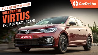 Volkswagen Virtus Hindi Review | Is This The Perfect Sedan? | Features, Engine options, Price & More