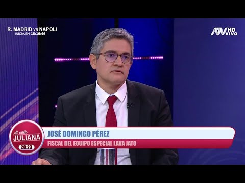 José Domingo Pérez: Es latente que la fiscal tome decisiones que afecten a la institución