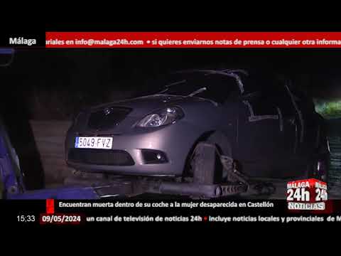 Noticia - Encuentran muerta dentro de su coche a la mujer desaparecida en Castellón