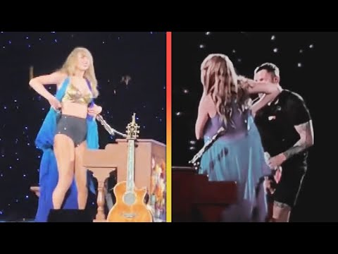 Taylor Swift RIPS Her Dress in Eras Tour Wardrobe Malfunction