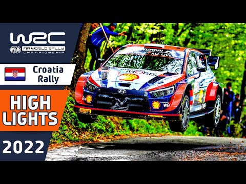 Rally Car🚙 WRC Rally Highlights : WRC Croatia Rally 2022 - Day 2 Afternoon