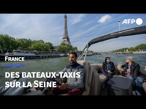 JO-2024: des bateaux-taxis sur la Seine entre le Louvre et la tour Eiffel | AFP