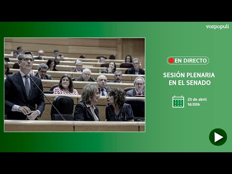 EN DIRECTO | Sesión de control al Gobierno en el Senado