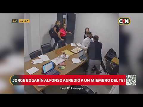 Jorge Bogarín Alfonso agredió a un miembro del TEI