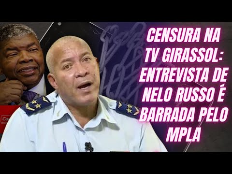 TV Girassol censura entrevista do comandante que criticou o atual estado do país