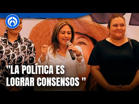 Margarita González llama a la unidad en Morelos