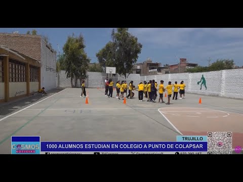 Trujillo: 1000 alumnos estudian en colegio a punto de colapsar