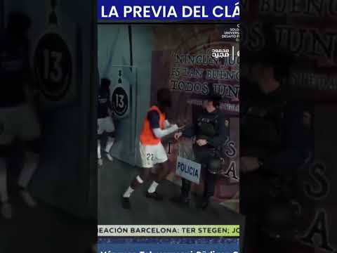 Rudiger AMAGA con golpear a un Policía Nacional del Bernabéu
