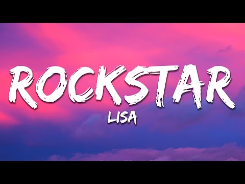 LISA - Rockstar (Lyrics) Sped Up
