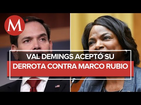 Val Demings da mensaje tras su derrota contra Marco Rubio