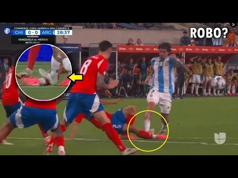 ¿ERA ROJA? el PISOTON de DE PAUL contra SUAZO | ARGENTINA VS CHILE 1-0 HOY