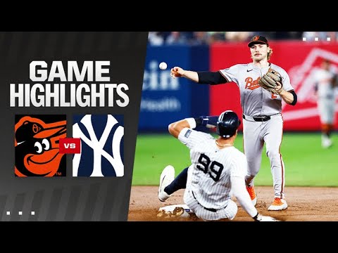 Orioles vs. Yankees Game Highlights (9/26/24) | MLB Highlights