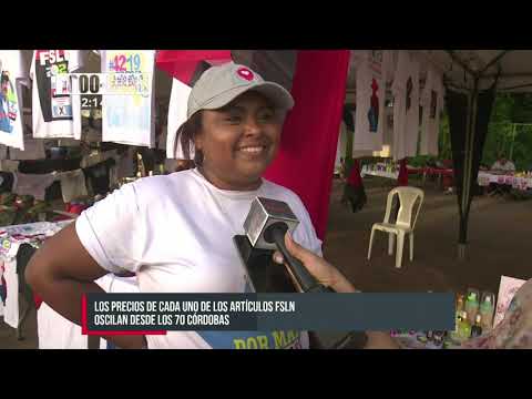 Nicaragüenses listos para celebrar el 42/19 - Nicaragua