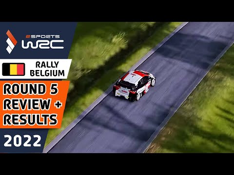Rally Car🚙 eSports WRC 2022 using WRC 10 : Rally Belgium Review and Results : Round 5
