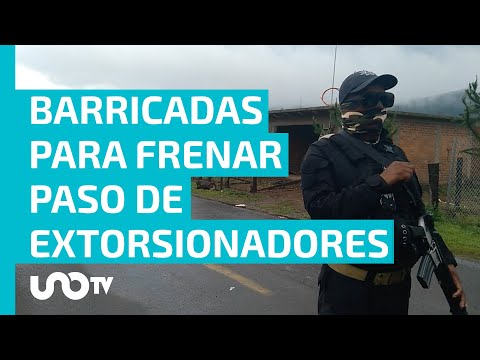 Comunidad purépecha de Tzirio retoma armas y barricadas ante irrupción de extorsionadores