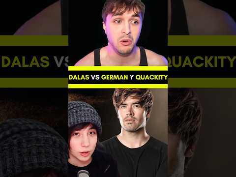Dalas Review VS German Garmendia y Quackity! #Shorts #dalasreview #germangarmendia #Quackity