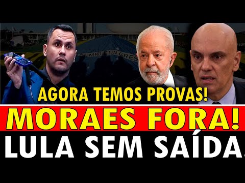 A CASA CAIU! MORAES e LULA APAVORADOS! TOMA ESSA MORAES! REVELADO!