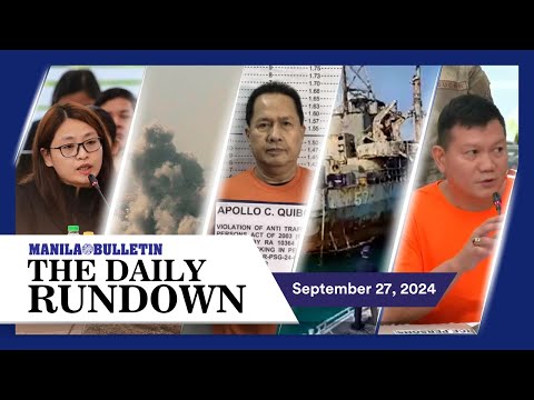 #TheDailyRundown Top Stories of September 27, 2024