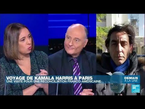Relations franco-américaines : Kamala Harris attendue à Paris les 11 et 12 novembre • FRANCE 24