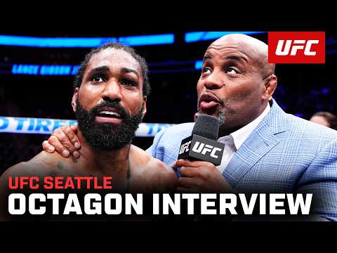 Lance Gibson Jr. Octagon Interview | UFC Seattle