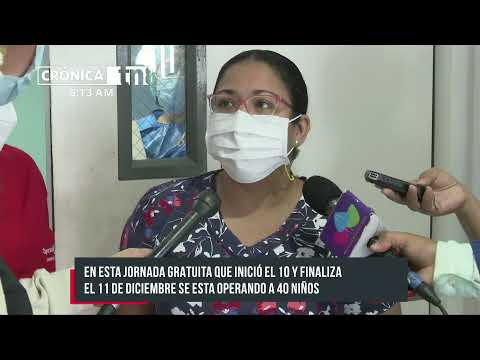 Devolverán una gran sonrisa a 40 niños de Nicaragua con jornada de operaciones