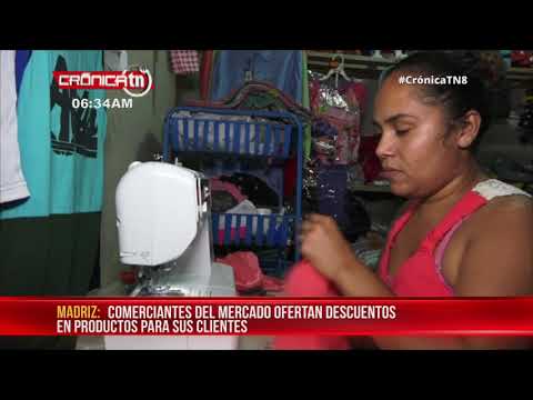 Nicaragua: Comerciantes del mercado en Somoto continúan con descuentos navideños