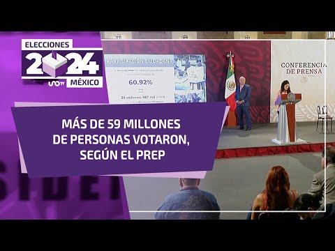 Participación ciudadana durante las Elecciones 2024 en México alcanzó el 60.92%